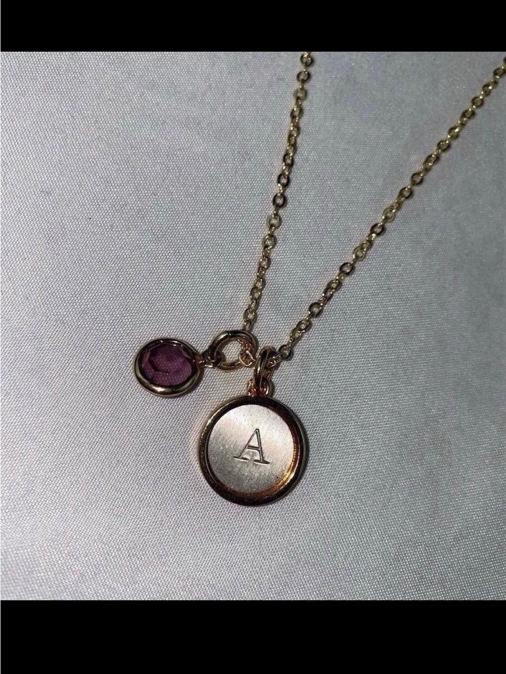 NEW Letter A Necklace